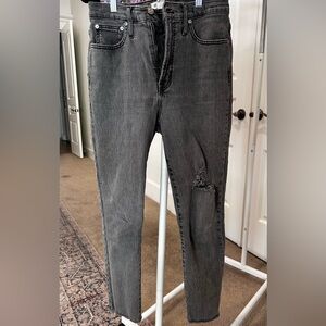 Madewell Gray Cropped Women's Jeans